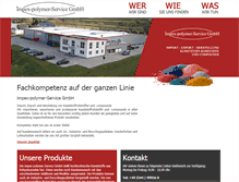 Tablet Screenshot of impex-polymer.de